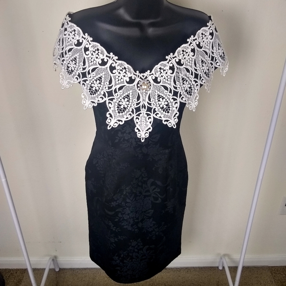 Vintage Scott McClintock Cocktail Dress 4